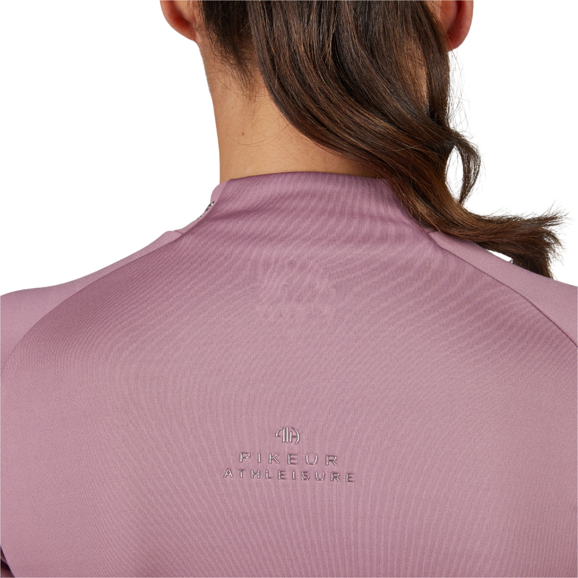 2025 Pikeur Damen Pikeur Rolle Ausschnitt Top 828700 228 740 - Berry Blush